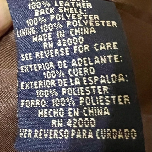 Route 66 Brown Classic Vest - Picture 5 of 6